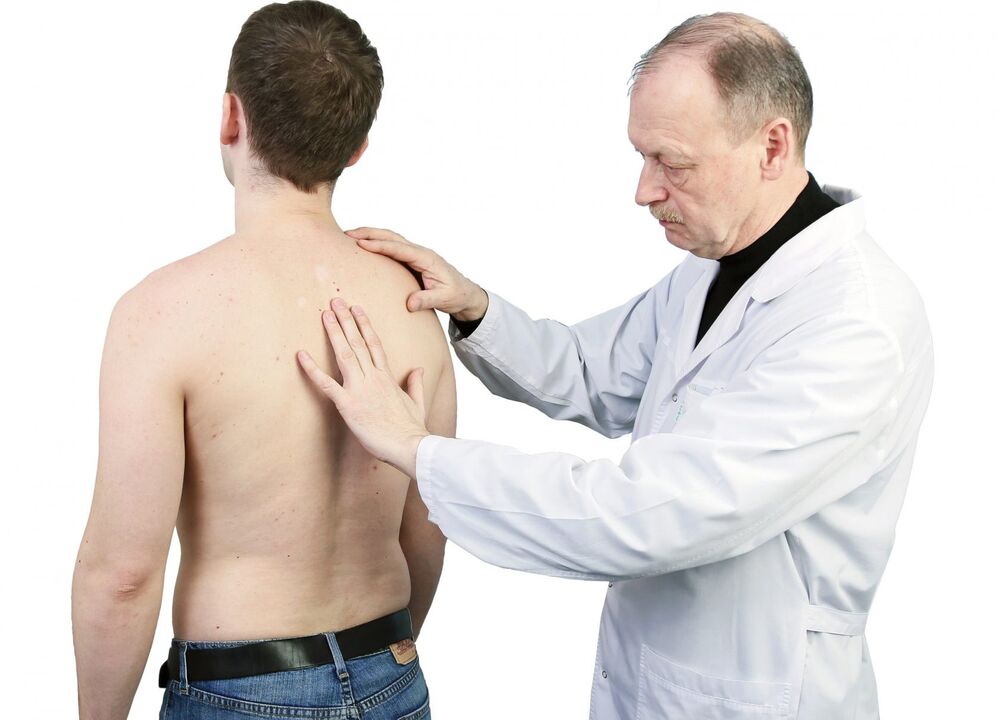 Az osteochondrosis diagnózisa magában foglalja a gerinc orvosi vizsgálatát
